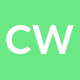 Logo of the initials CW